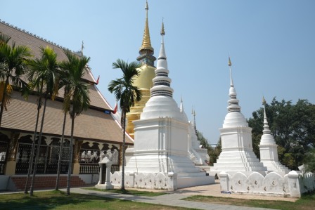 Wat Suan Dok von aussen